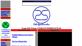 What Telespectacular.com website looked like in 2018 (5 years ago)