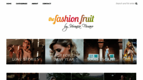 What Thefashionfruit.com website looked like in 2018 (5 years ago)