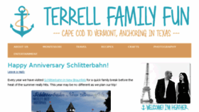 What Terrellfamilyfun.com website looked like in 2018 (5 years ago)