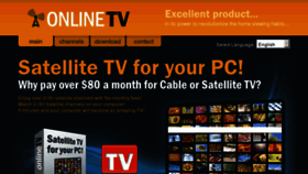 What Tv-in-pc.com website looked like in 2018 (7 years ago)