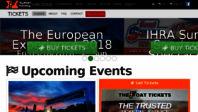 What Tickets.thefoat.com website looked like in 2018 (6 years ago)