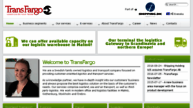 What Transfargo.se website looked like in 2018 (5 years ago)