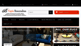 What Tapisbouzoubaa.com website looked like in 2018 (5 years ago)