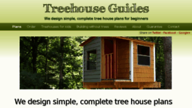 What Treehouseguides.com website looked like in 2018 (5 years ago)