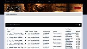 What Tombraiderfan.com website looked like in 2018 (5 years ago)