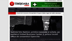 What Timisoaraonline.ro website looked like in 2018 (5 years ago)