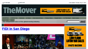 What Themover.co.uk website looked like in 2018 (5 years ago)