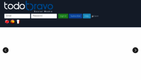 What Todobravo.com website looked like in 2018 (5 years ago)