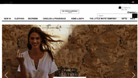 What Thewhitecompany.co.uk website looked like in 2018 (6 years ago)