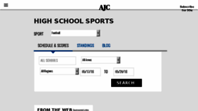 What Teamplayer.ajc.com website looked like in 2018 (6 years ago)