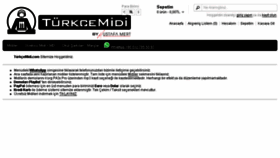 What Turkcemidi.com website looked like in 2018 (5 years ago)