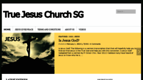 What Truejesuschurch.sg website looked like in 2018 (5 years ago)