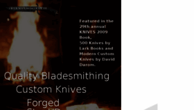 What Theknifemaker.com website looked like in 2018 (6 years ago)