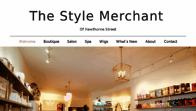 What Thestylemerchant.ca website looked like in 2018 (7 years ago)