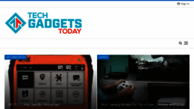 What Techgadgetstoday.com website looked like in 2018 (5 years ago)