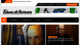 What Tribunadeituverava.com.br website looked like in 2018 (5 years ago)