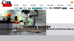 What Tantien.com.vn website looked like in 2018 (6 years ago)
