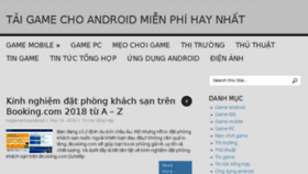 What Taigamechoandroid.net website looked like in 2018 (5 years ago)