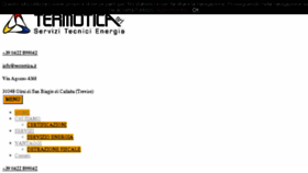 What Termotica.it website looked like in 2018 (6 years ago)