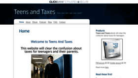 What Teensandtaxes.com website looked like in 2018 (5 years ago)