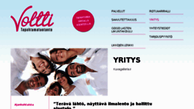 What Tapahtumatuotantovoltti.fi website looked like in 2018 (5 years ago)