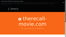 What Therecall-movie.com website looked like in 2018 (5 years ago)