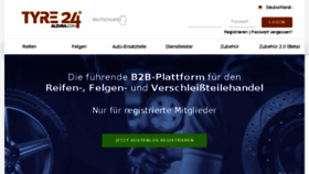 What Tyre24.de website looked like in 2018 (5 years ago)