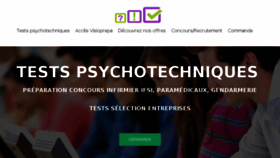 What Test-psychotechnique-en-ligne.fr website looked like in 2018 (6 years ago)