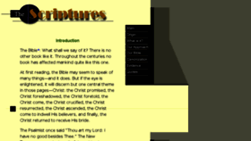 What Thescriptures.org website looked like in 2018 (5 years ago)
