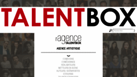 What Talentbox.fr website looked like in 2018 (5 years ago)