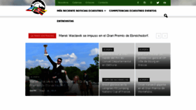 What Tumundoecuestre.com website looked like in 2018 (5 years ago)