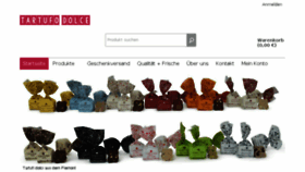 What Tartufo-dolce.de website looked like in 2018 (7 years ago)