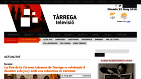 What Tarrega.tv website looked like in 2018 (5 years ago)