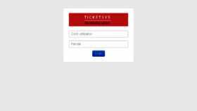 What Ticketsys.ro website looked like in 2018 (5 years ago)