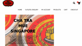What Thaiteasingapore.com website looked like in 2018 (6 years ago)