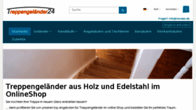 What Treppengelaender24.de website looked like in 2018 (5 years ago)