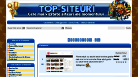 What Top-siteuri.ro website looked like in 2018 (5 years ago)