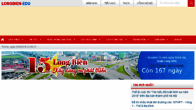 What Thcsaimo.longbien.edu.vn website looked like in 2018 (5 years ago)