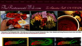 What Therestaurantsweb.com website looked like in 2018 (5 years ago)