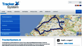 What Trackersystem.nl website looked like in 2018 (6 years ago)