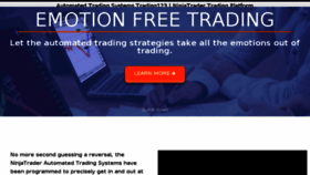 What Trading123.net website looked like in 2018 (5 years ago)