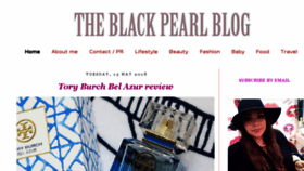 What Theblackpearlblog.com website looked like in 2018 (5 years ago)