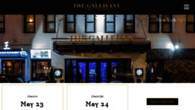 What Thegallivantnyc.com website looked like in 2018 (5 years ago)