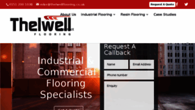 What Thelwellflooring.co.uk website looked like in 2018 (6 years ago)