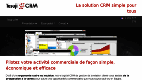 What Tesuji-crm.com website looked like in 2018 (5 years ago)