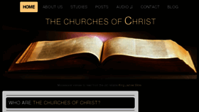 What Thechurchofchrist.ie website looked like in 2018 (5 years ago)