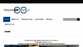 What Trailerezyrentals.com.au website looked like in 2018 (6 years ago)
