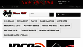 What Toolsplususa.com website looked like in 2018 (5 years ago)