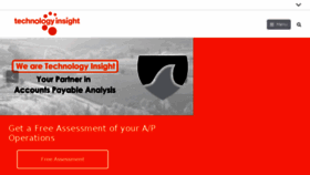 What Technology-insight.com website looked like in 2018 (5 years ago)