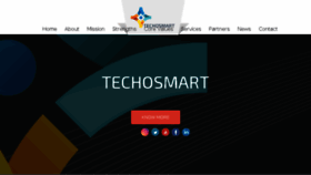 What Techosmart.com website looked like in 2018 (5 years ago)